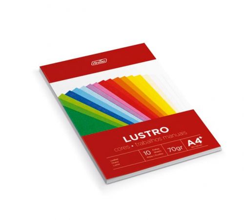 BLOCO PAPEL LUSTRO A4+ (22,5x32,5) 10FLS , FIRMO , 74976 , 5601645302839
